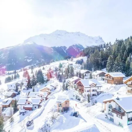 Lejlighed 35 Dachgeschoss Mit Balkon Bergpanorama & Ski In Out